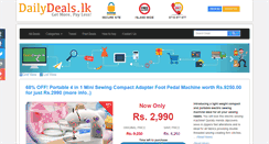 Desktop Screenshot of dailydeals.lk